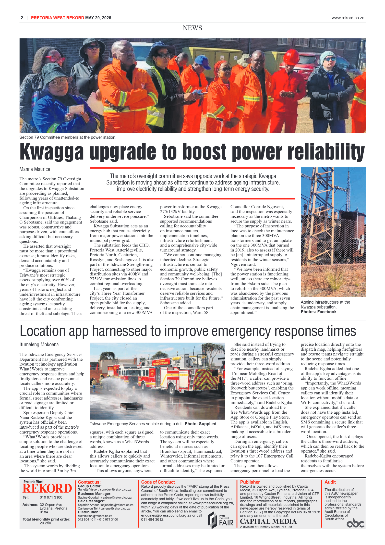 Rekord West 29 May 2026 page 2