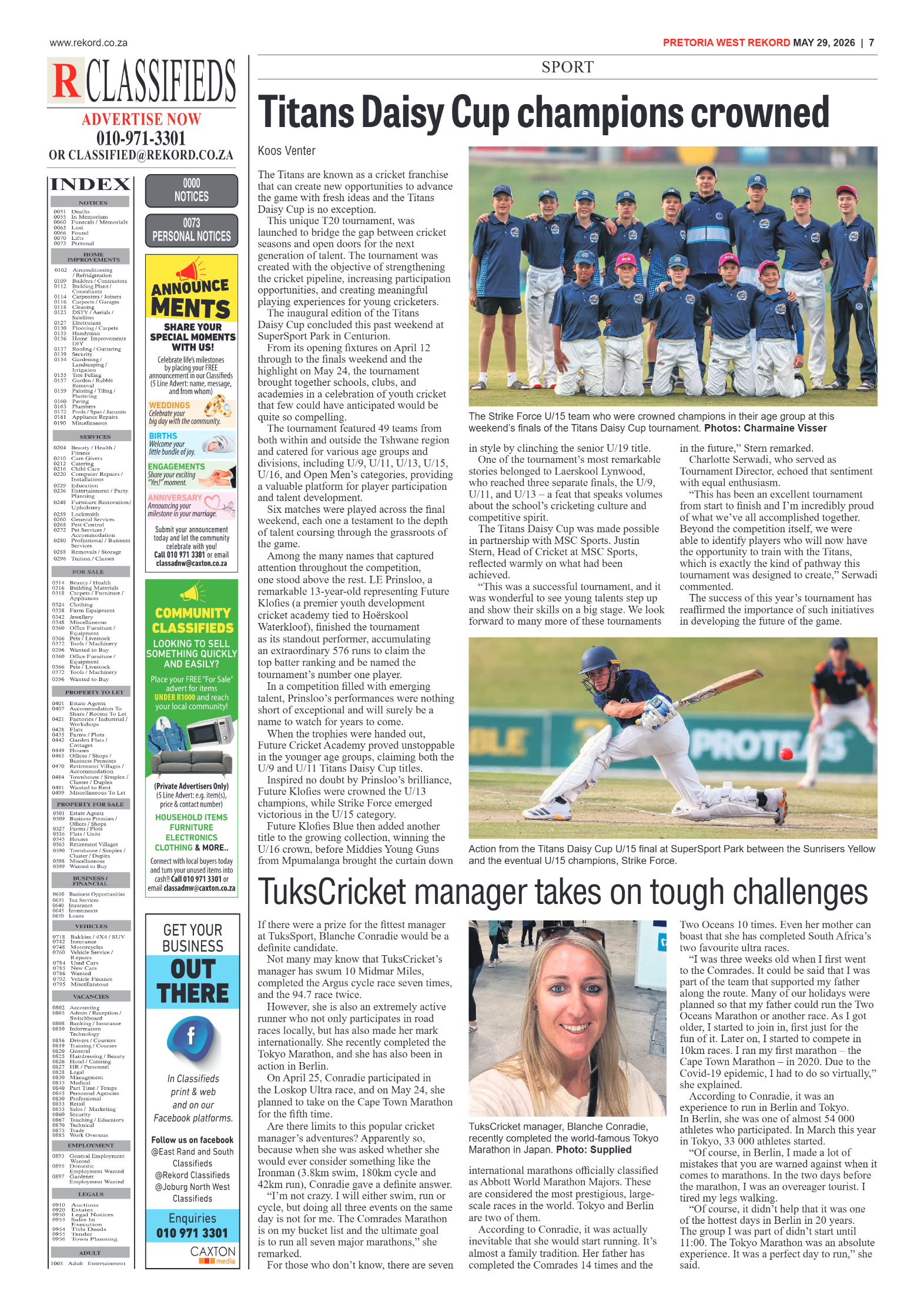 Rekord West 29 May 2026 page 7