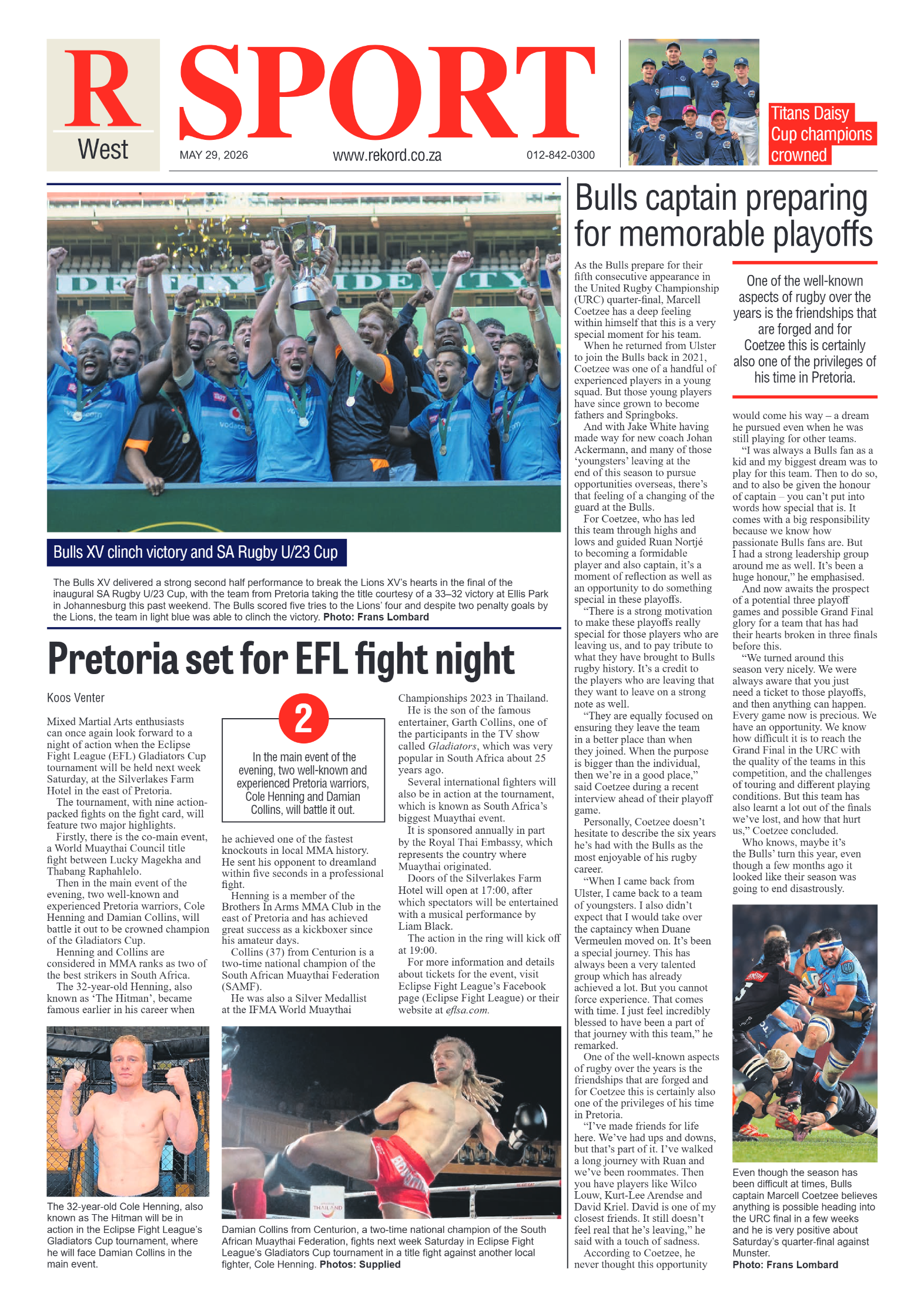 Rekord West 29 May 2026 page 8