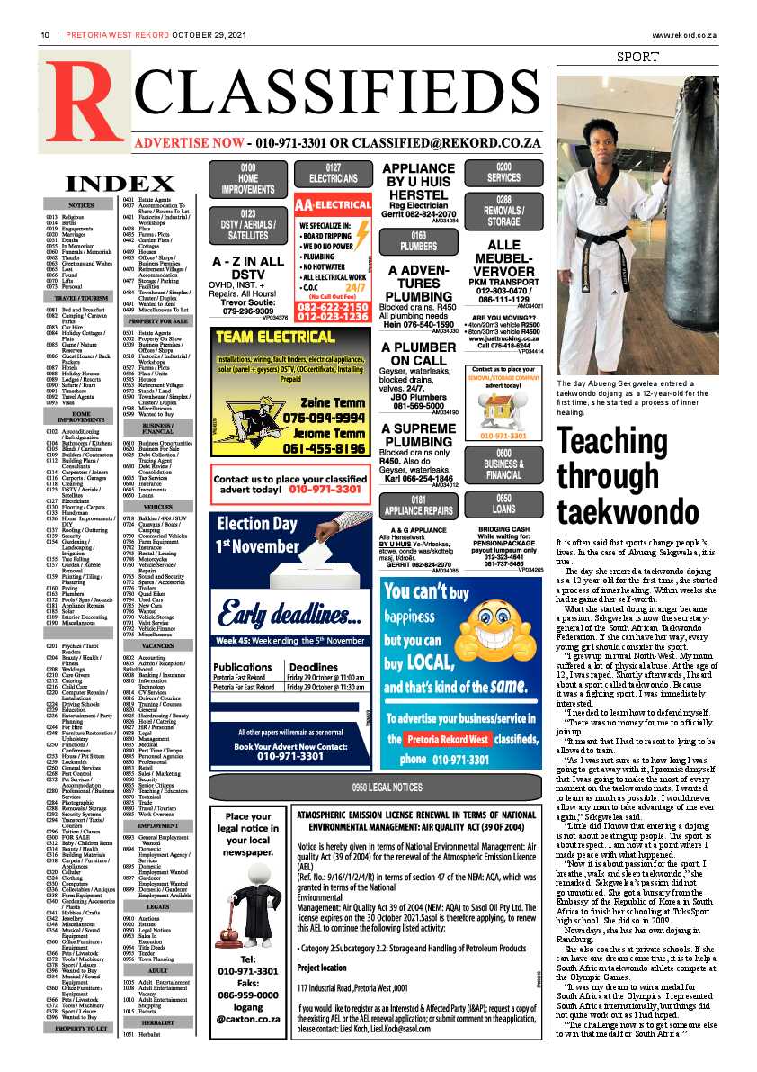 Rekord West 29 October 2021 page 10