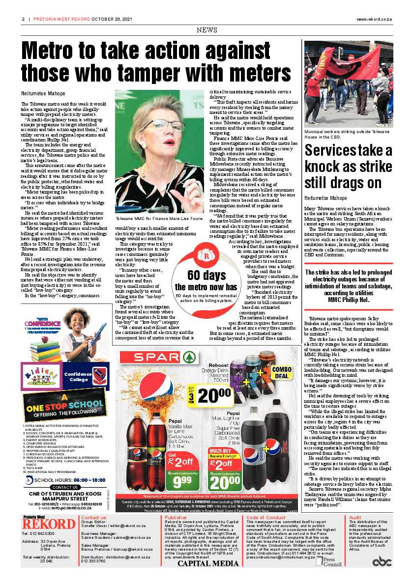 Rekord West 29 October 2021 page 2