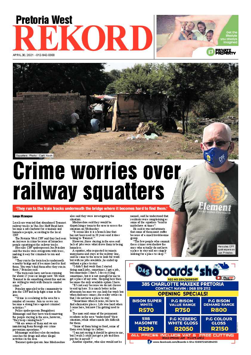 Rekord West 30 April 2021 page 1
