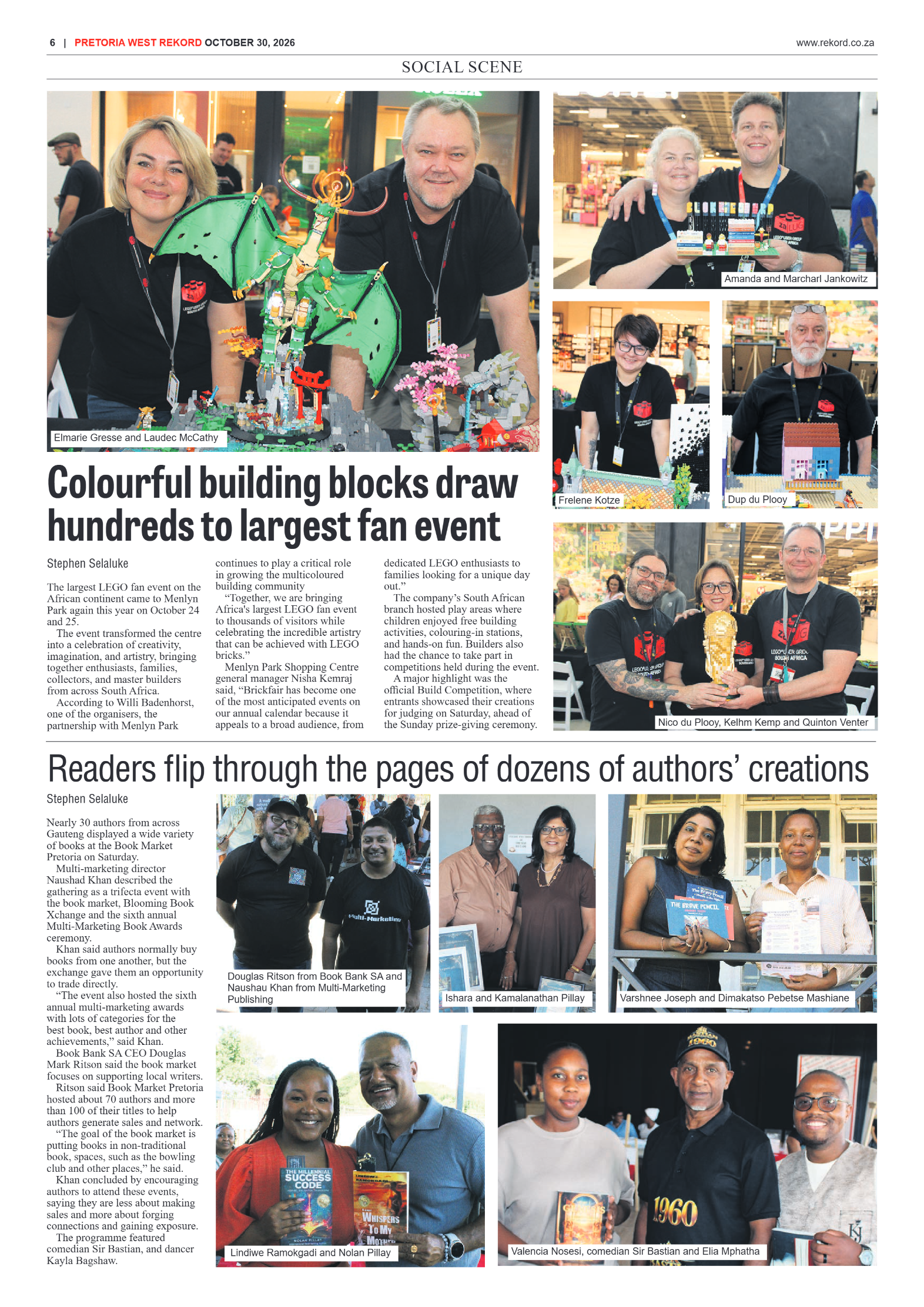 Rekord West – 30 October 2026 page 6