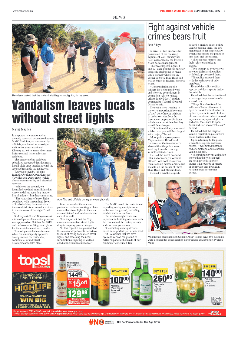 Rekord West 30 September 2022 page 5