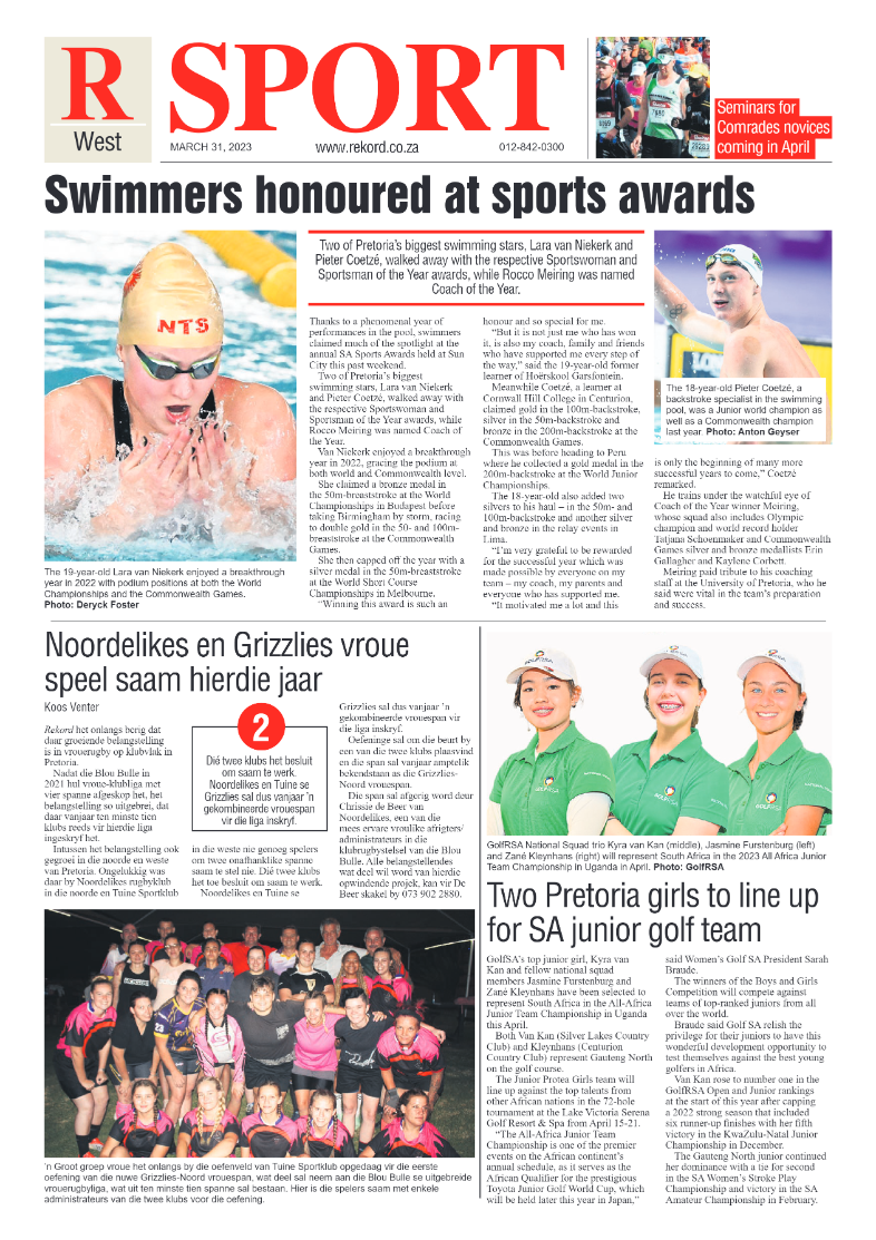 Rekord West 31 March 2023 page 8