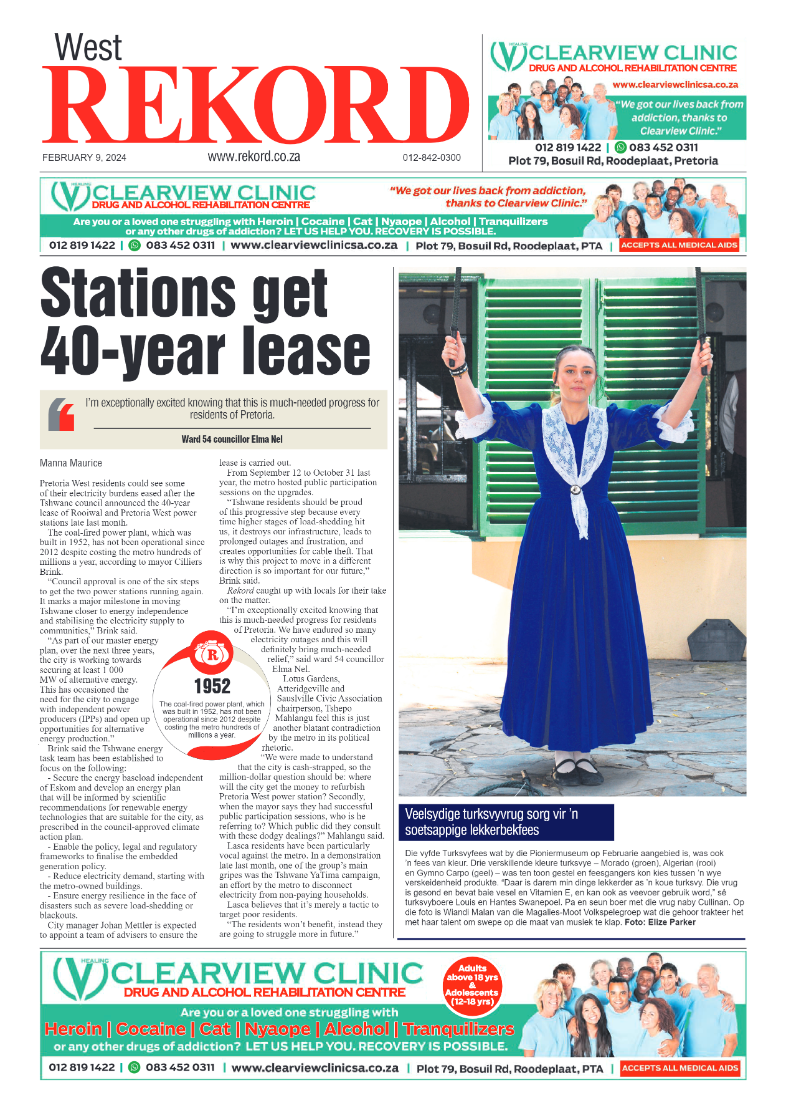 Rekord West 9 February 2024 page 1