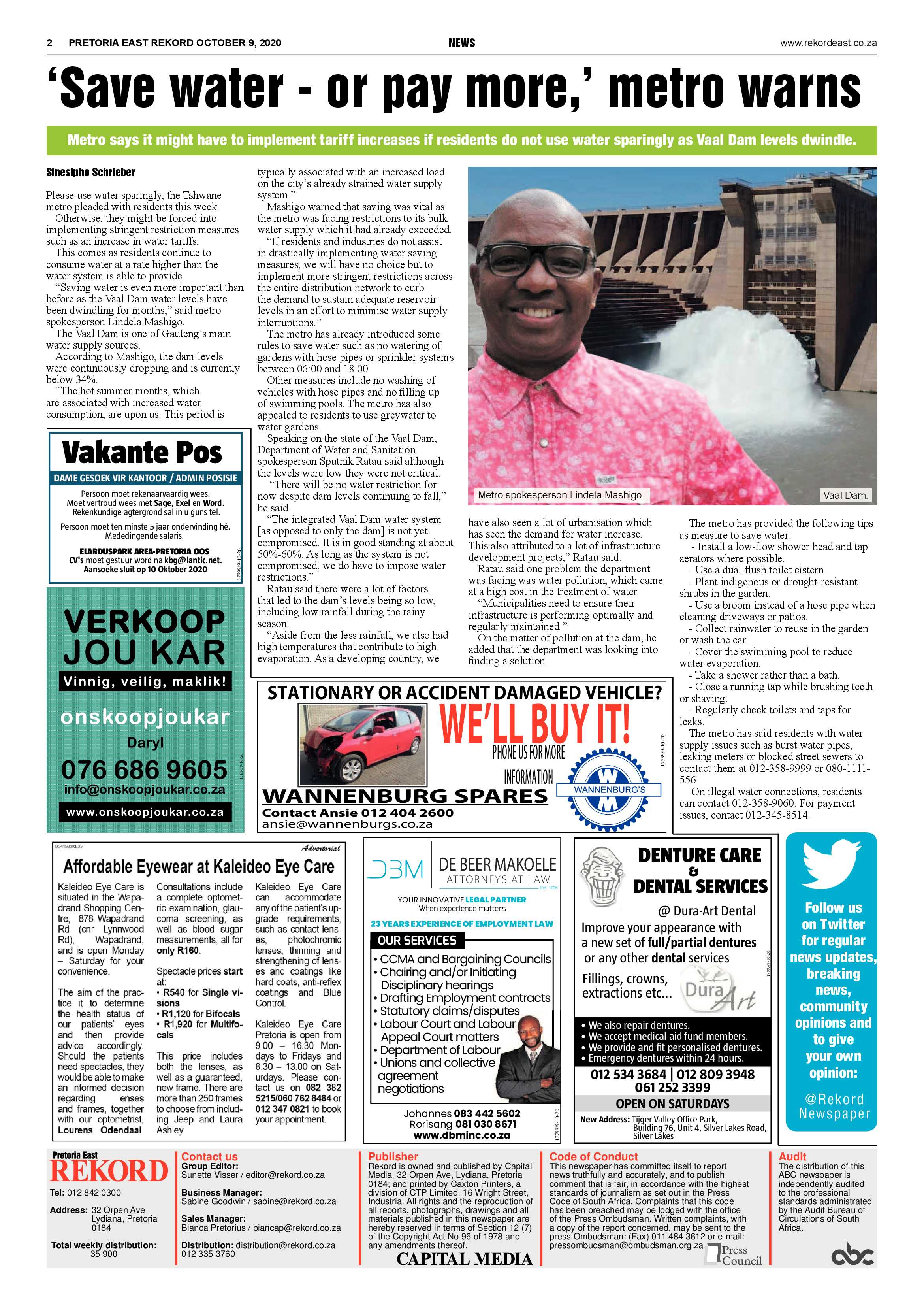 Rekord  East 09 October 2020 page 2