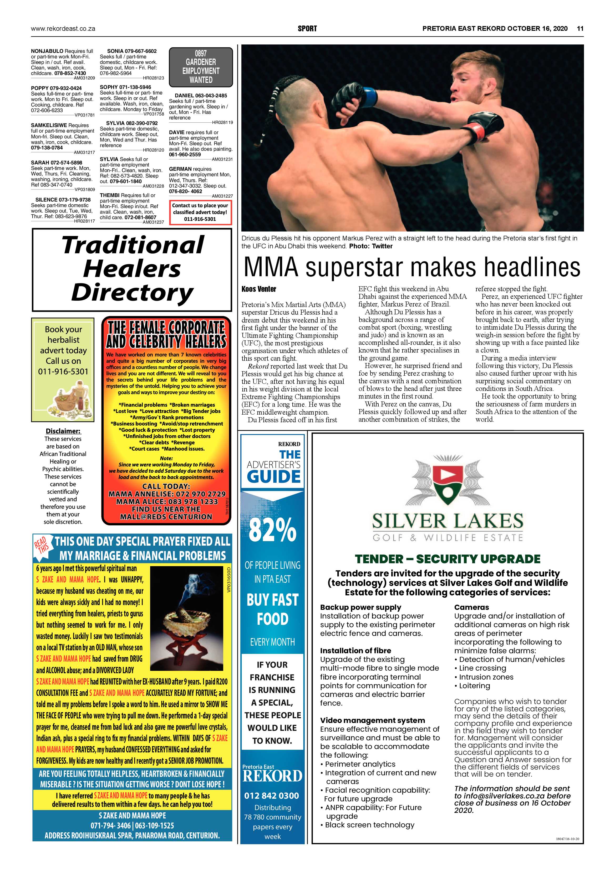 Rekord  East 16 October 2020 page 11