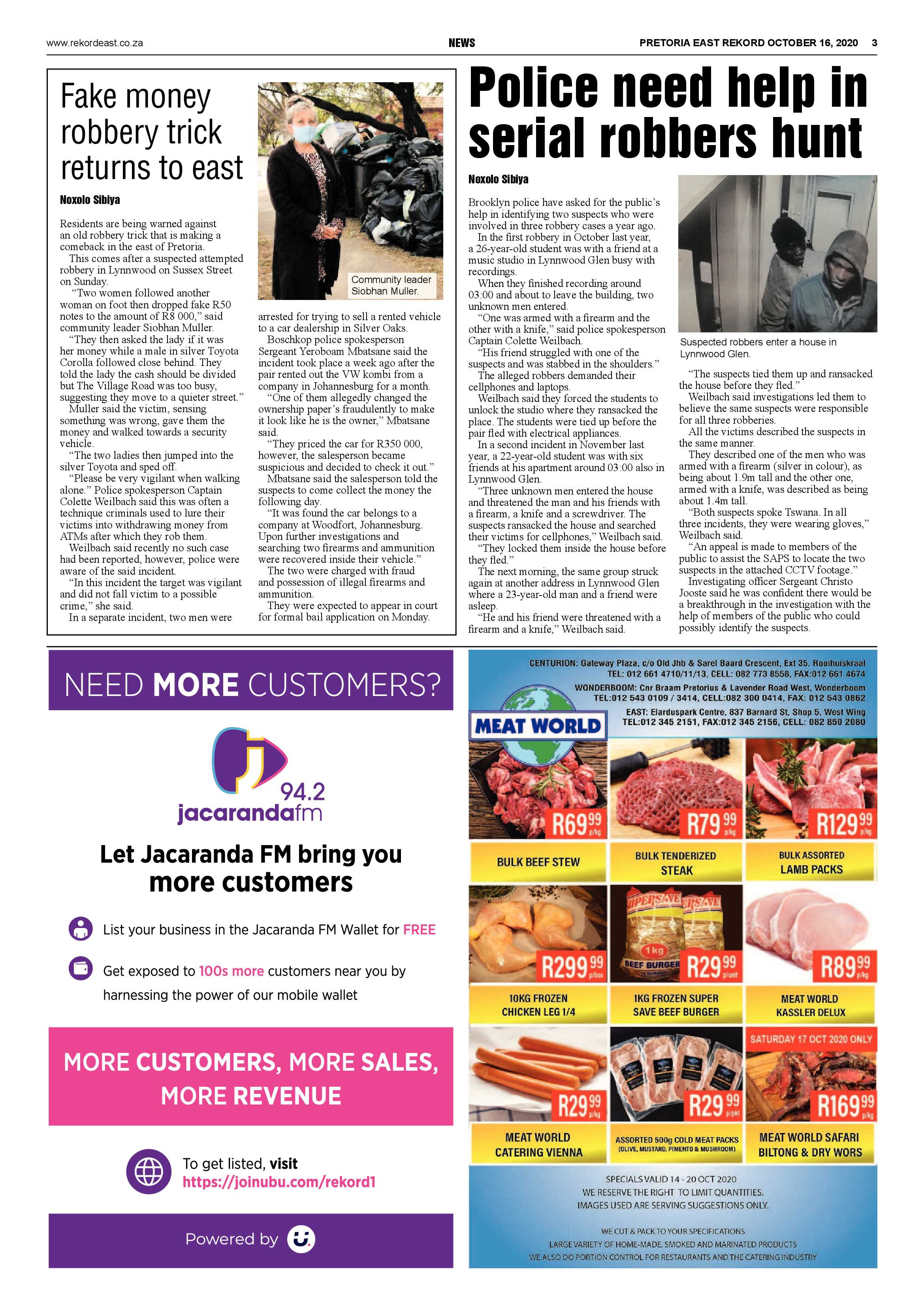 Rekord  East 16 October 2020 page 3