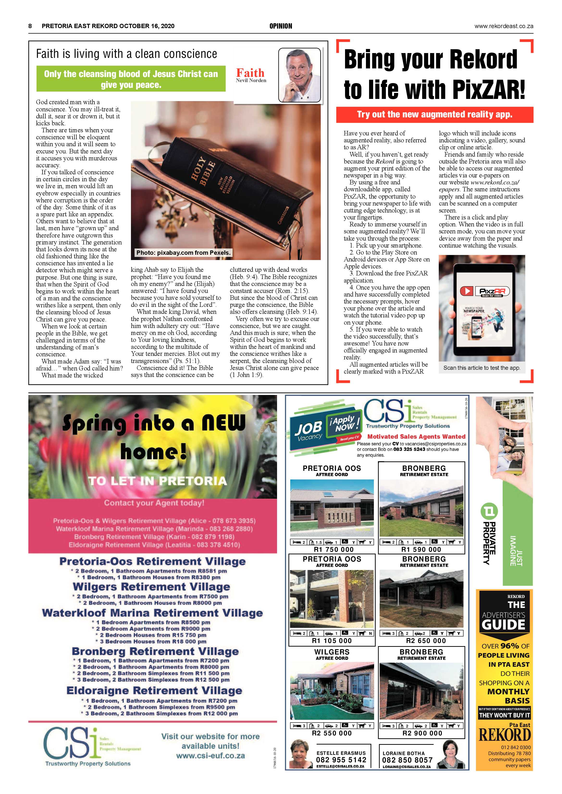 Rekord  East 16 October 2020 page 8