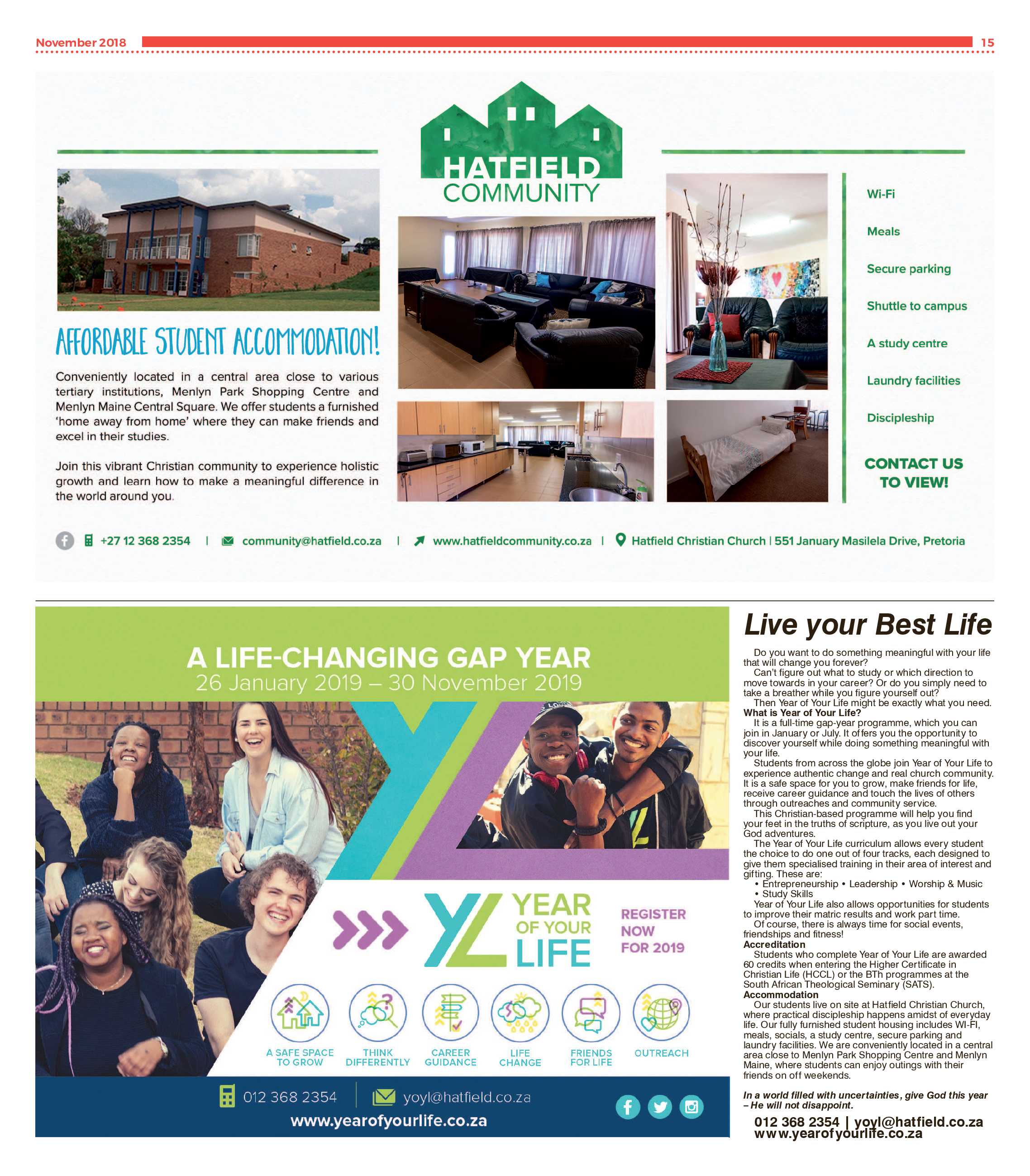 Student Living Nov 2018 page 15