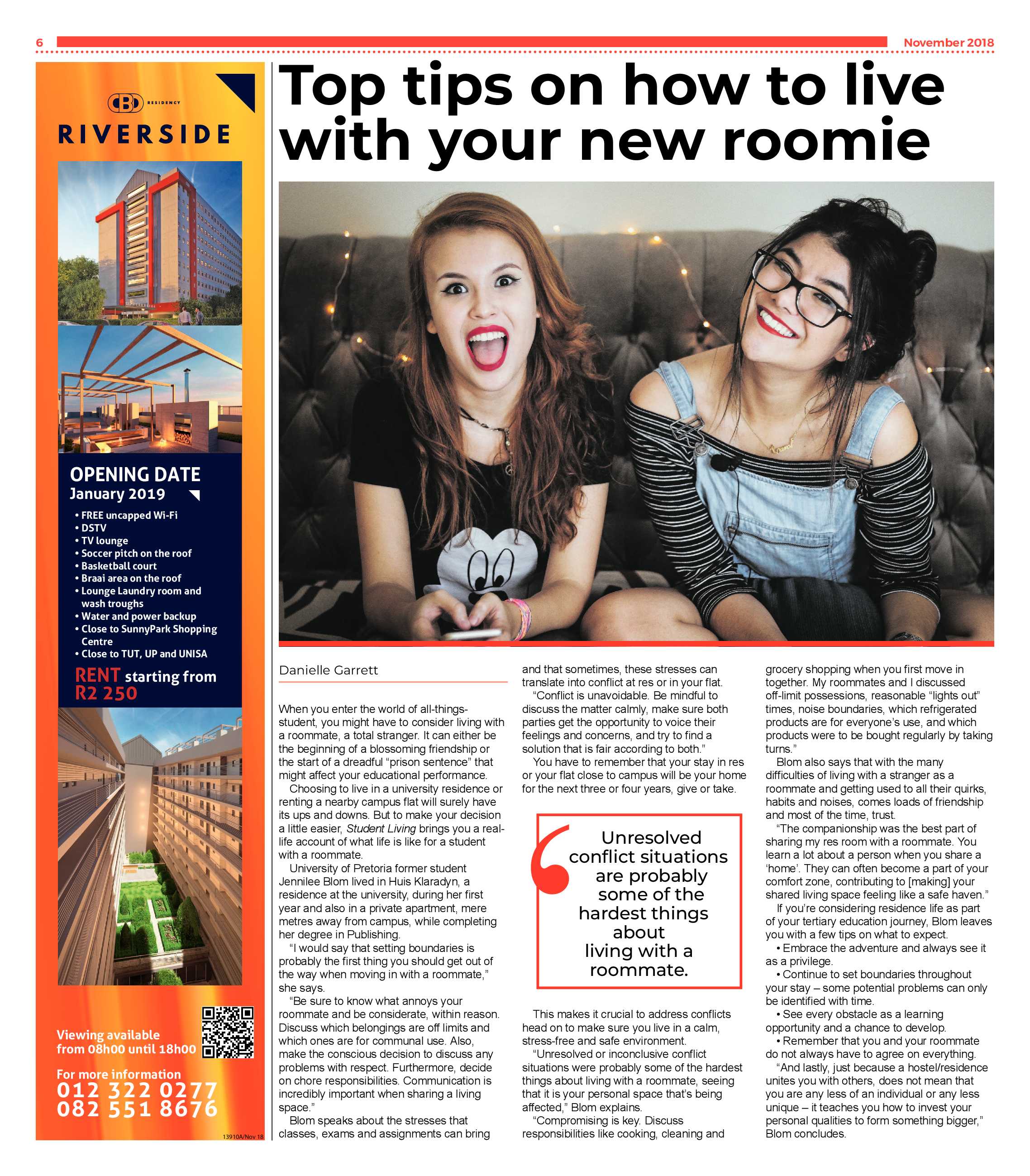 Student Living Nov 2018 page 6