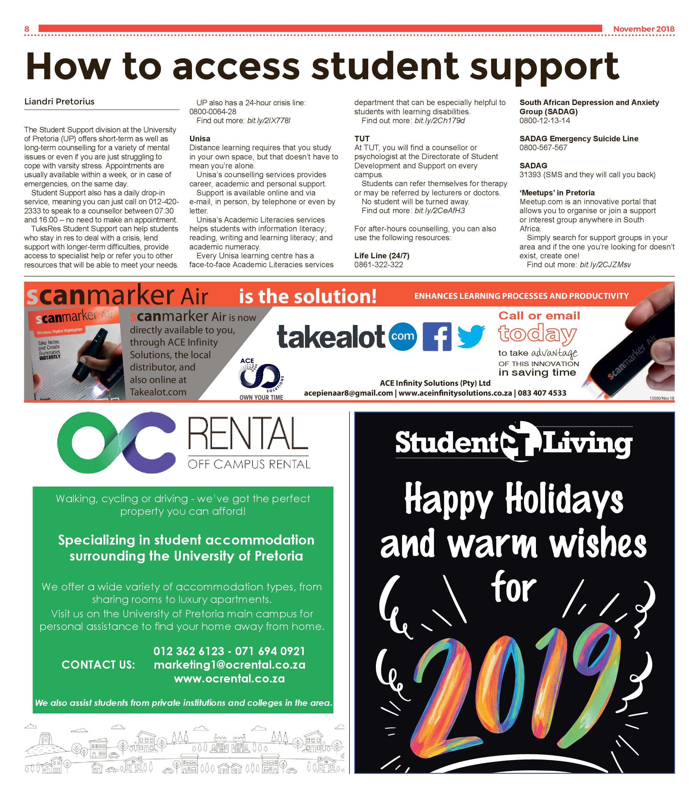 Student Living Nov 2018 page 8